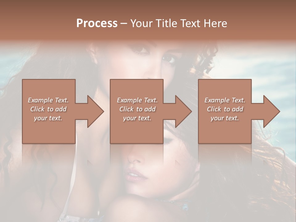 Beautiful Water Tanned PowerPoint Template