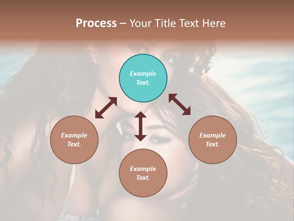 Beautiful Water Tanned PowerPoint Template