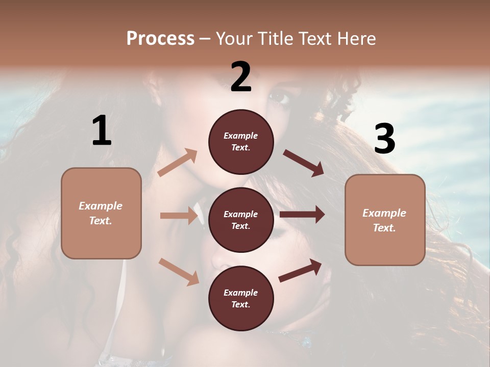 Beautiful Water Tanned PowerPoint Template