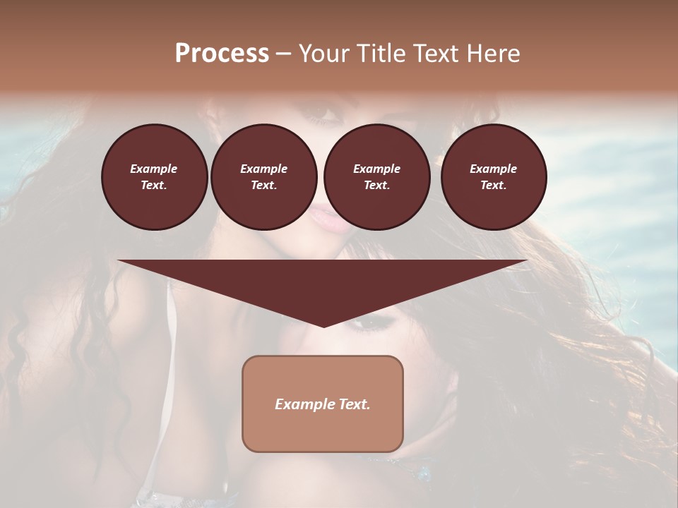 Beautiful Water Tanned PowerPoint Template