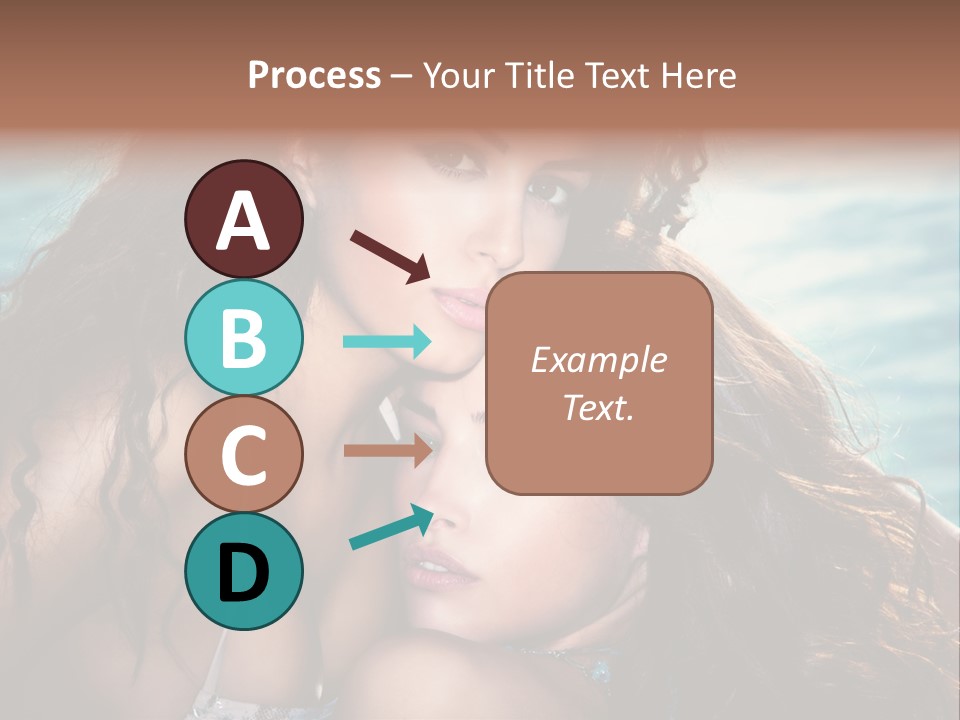 Beautiful Water Tanned PowerPoint Template