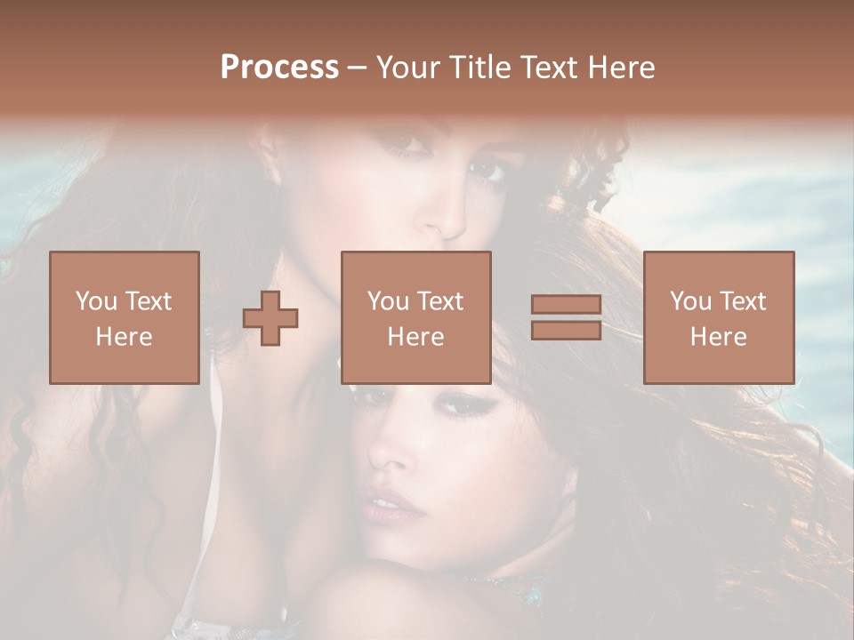 Beautiful Water Tanned PowerPoint Template
