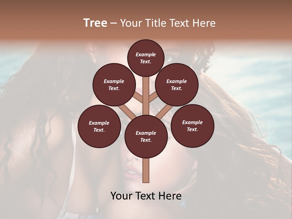 Beautiful Water Tanned PowerPoint Template