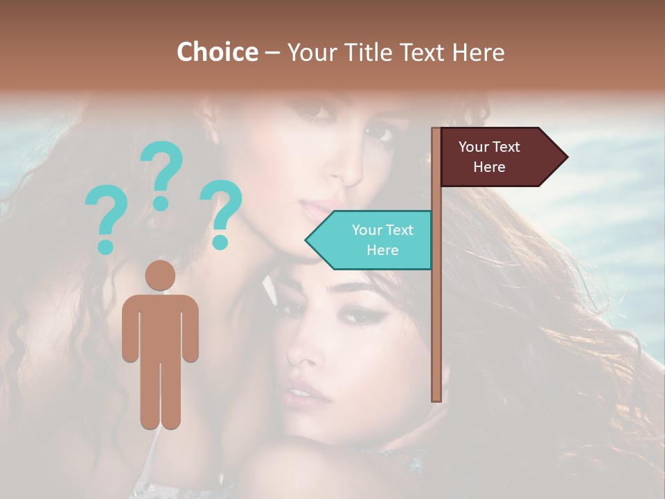 Beautiful Water Tanned PowerPoint Template