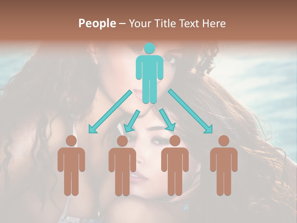 Beautiful Water Tanned PowerPoint Template