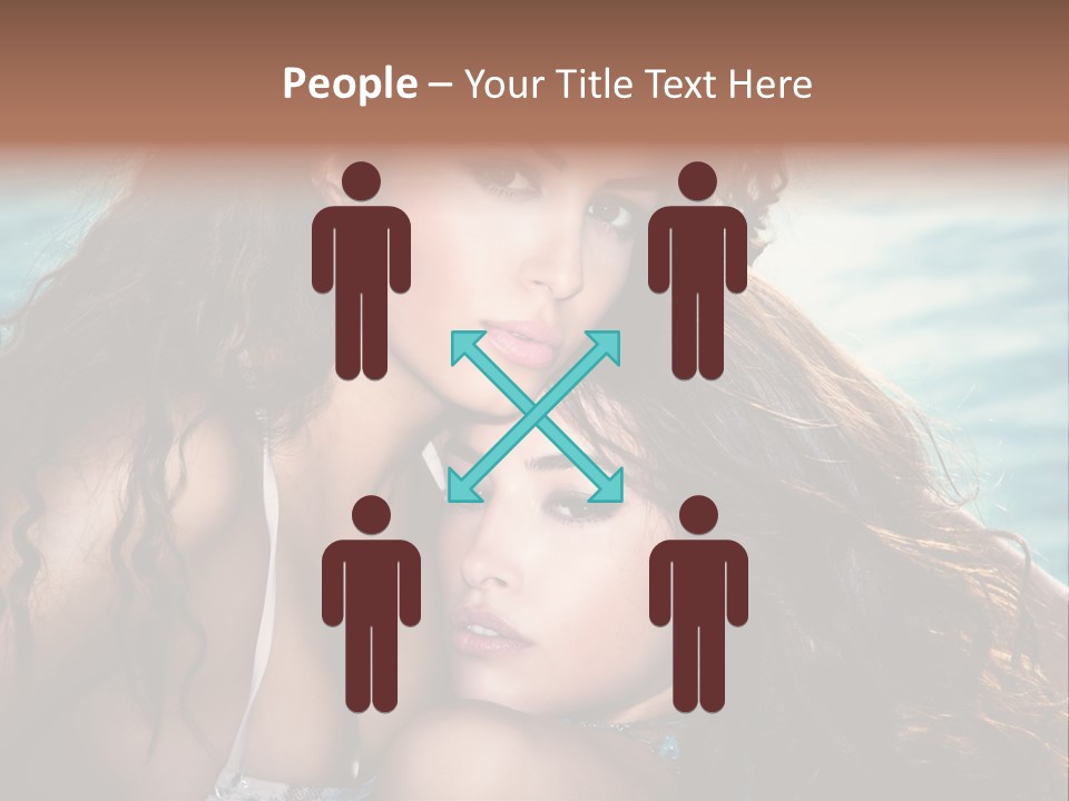 Beautiful Water Tanned PowerPoint Template