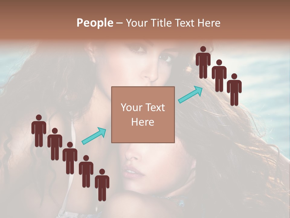 Beautiful Water Tanned PowerPoint Template