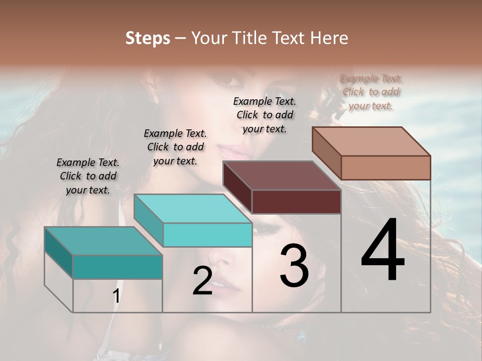Beautiful Water Tanned PowerPoint Template