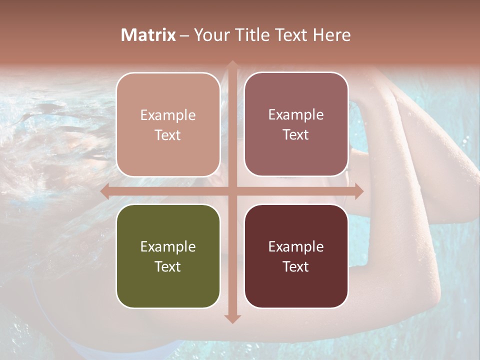 Serene Enjoy Moisturize PowerPoint Template