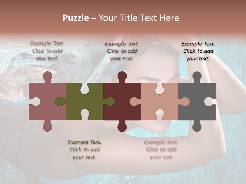 Serene Enjoy Moisturize PowerPoint Template