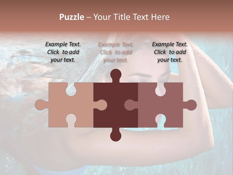 Serene Enjoy Moisturize PowerPoint Template