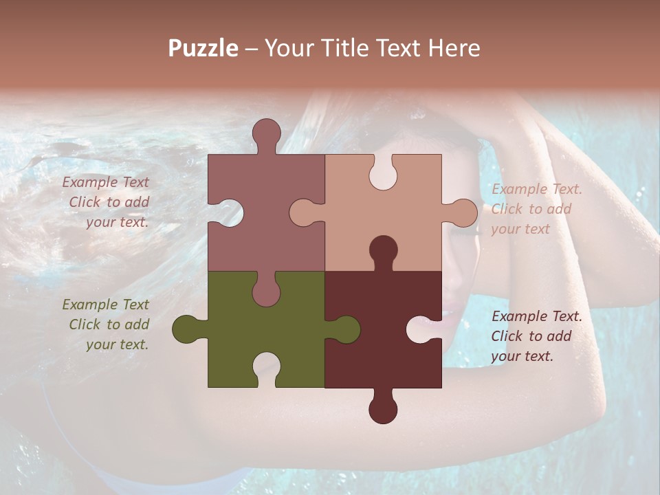 Serene Enjoy Moisturize PowerPoint Template