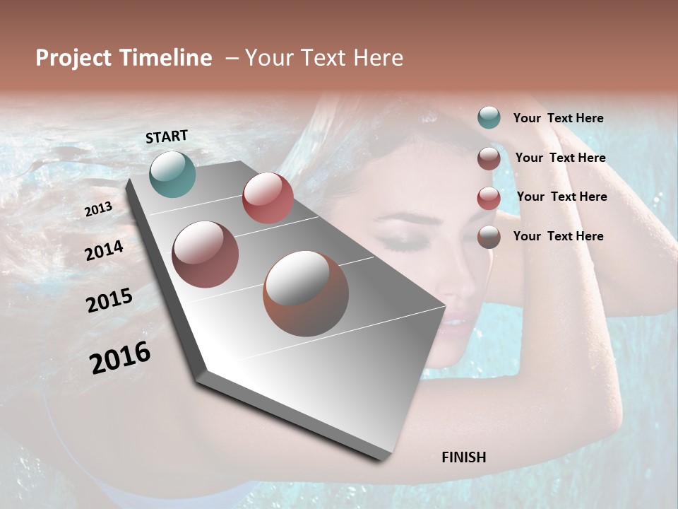 Serene Enjoy Moisturize PowerPoint Template