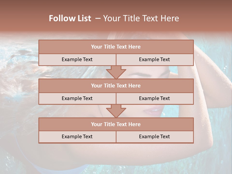 Serene Enjoy Moisturize PowerPoint Template