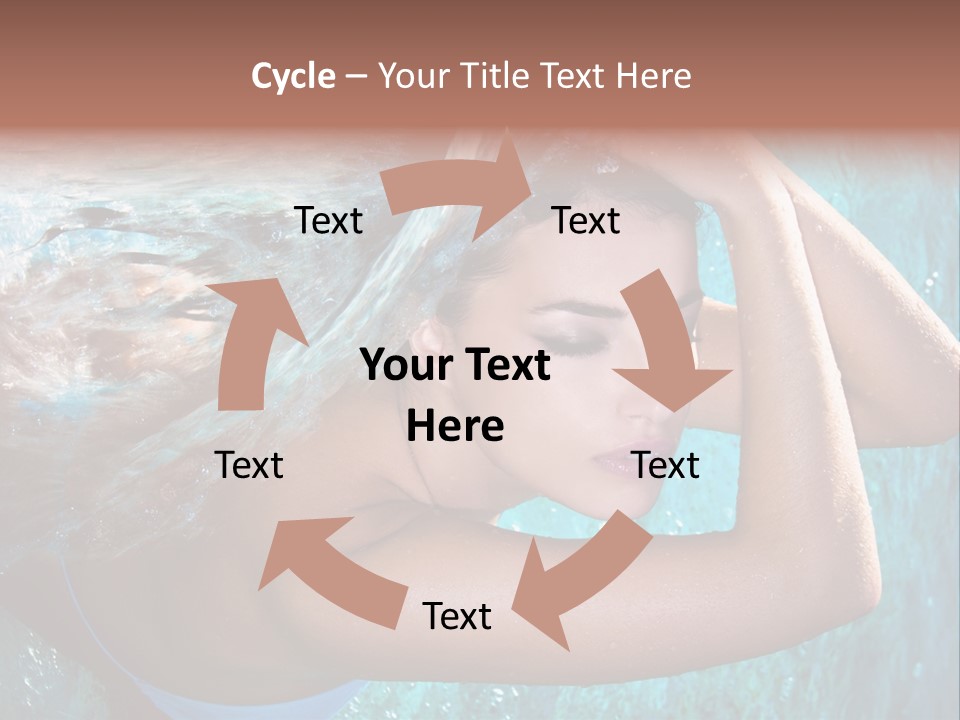 Serene Enjoy Moisturize PowerPoint Template