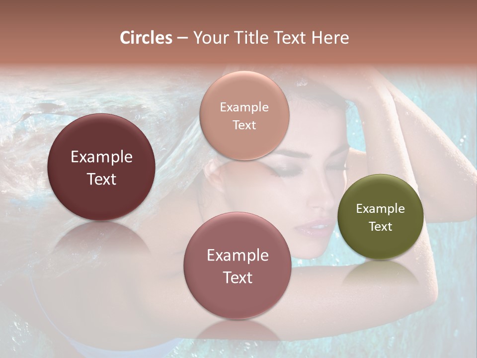 Serene Enjoy Moisturize PowerPoint Template