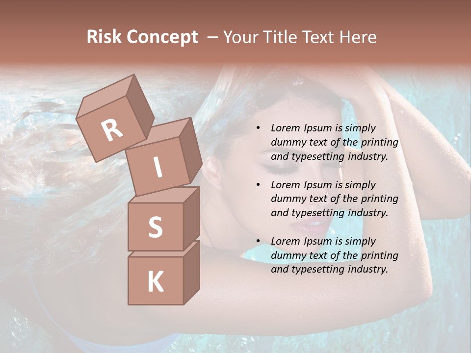 Serene Enjoy Moisturize PowerPoint Template