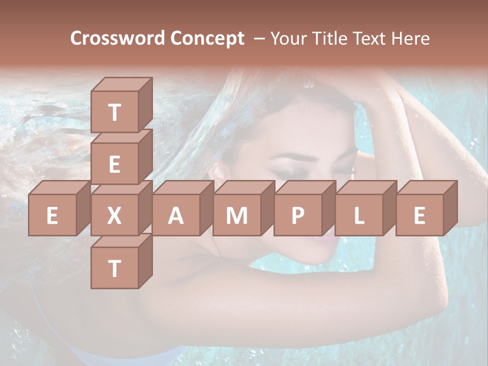 Serene Enjoy Moisturize PowerPoint Template