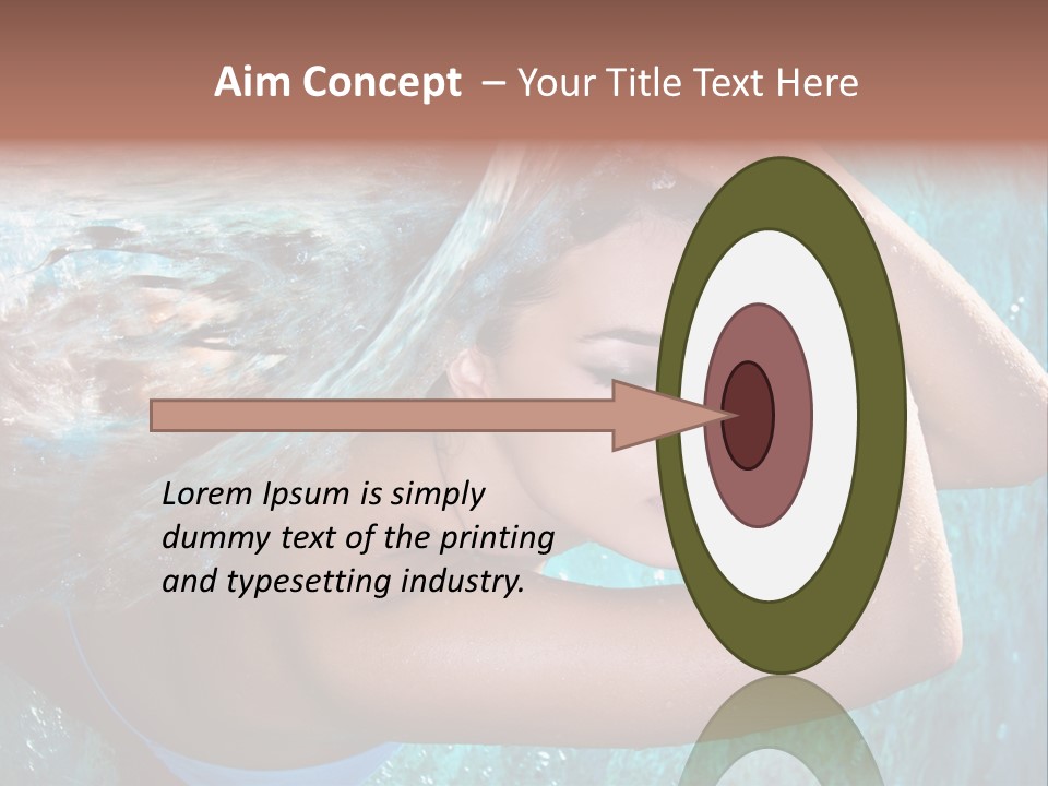 Serene Enjoy Moisturize PowerPoint Template