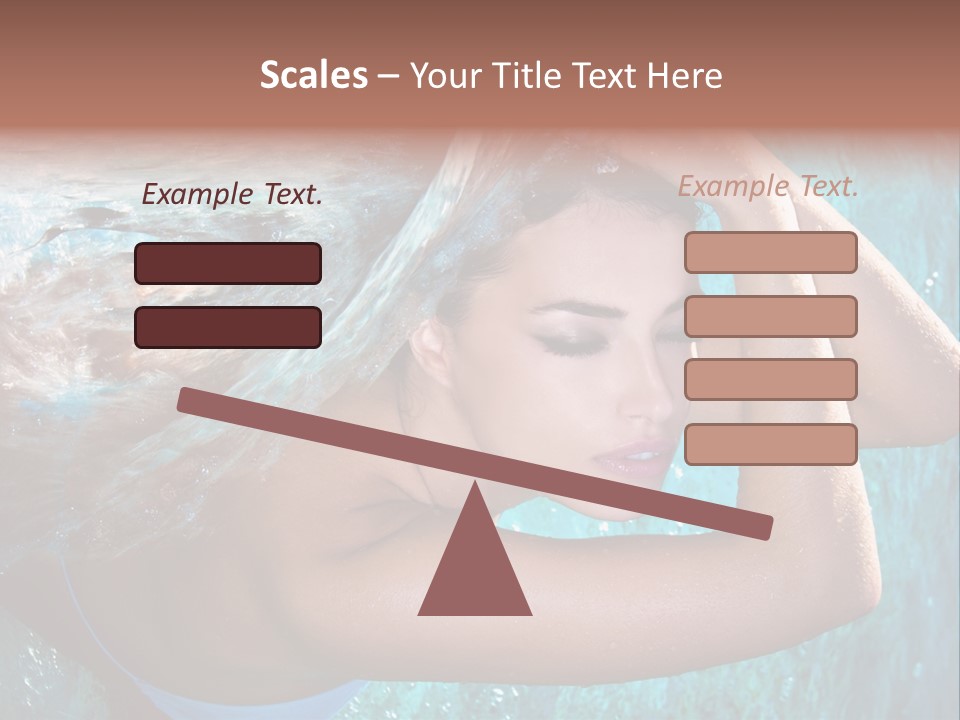 Serene Enjoy Moisturize PowerPoint Template