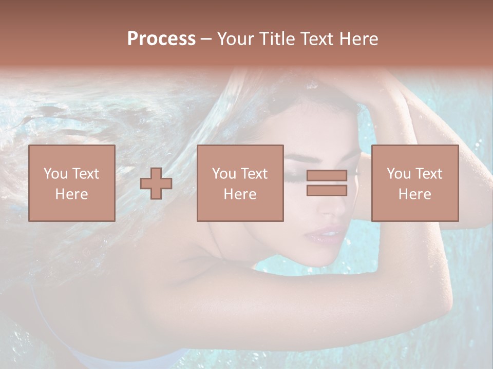 Serene Enjoy Moisturize PowerPoint Template