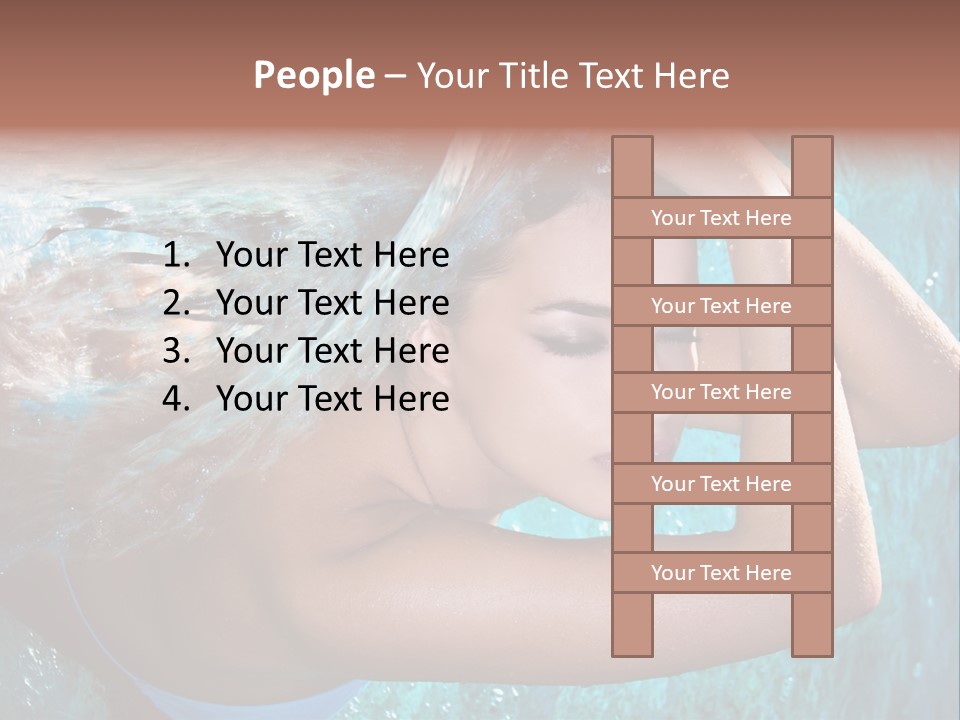 Serene Enjoy Moisturize PowerPoint Template