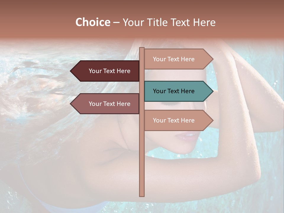 Serene Enjoy Moisturize PowerPoint Template