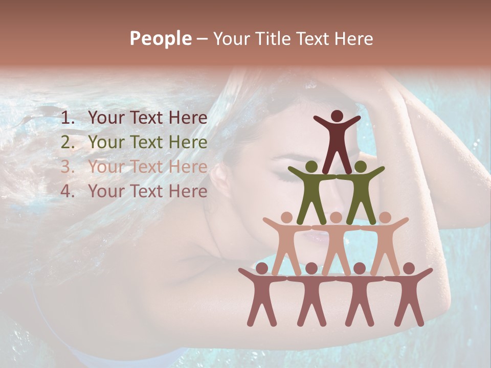 Serene Enjoy Moisturize PowerPoint Template