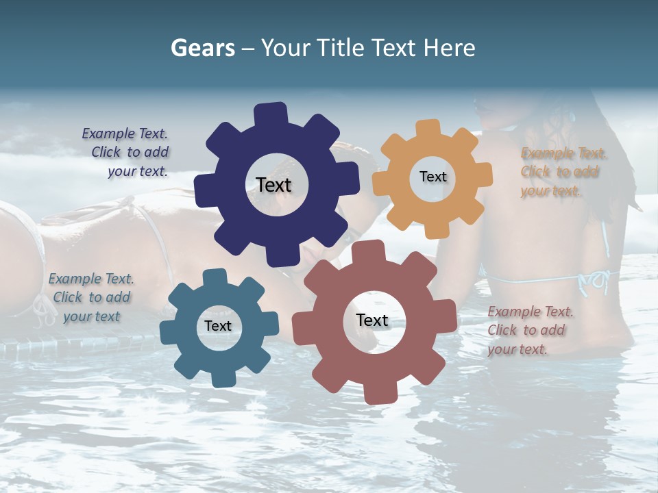 Klucze Opony Karoseria PowerPoint Template