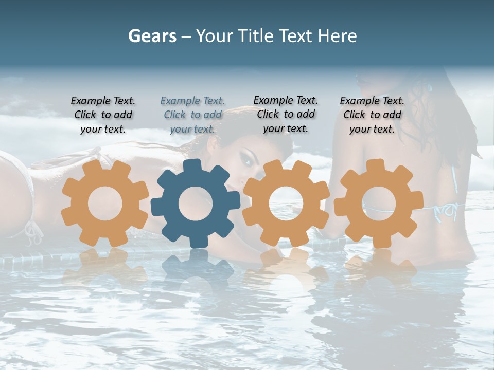 Klucze Opony Karoseria PowerPoint Template