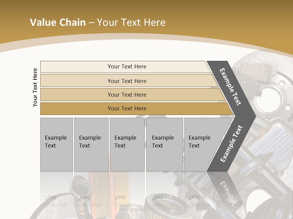 Felga Moto Pojazdy PowerPoint Template