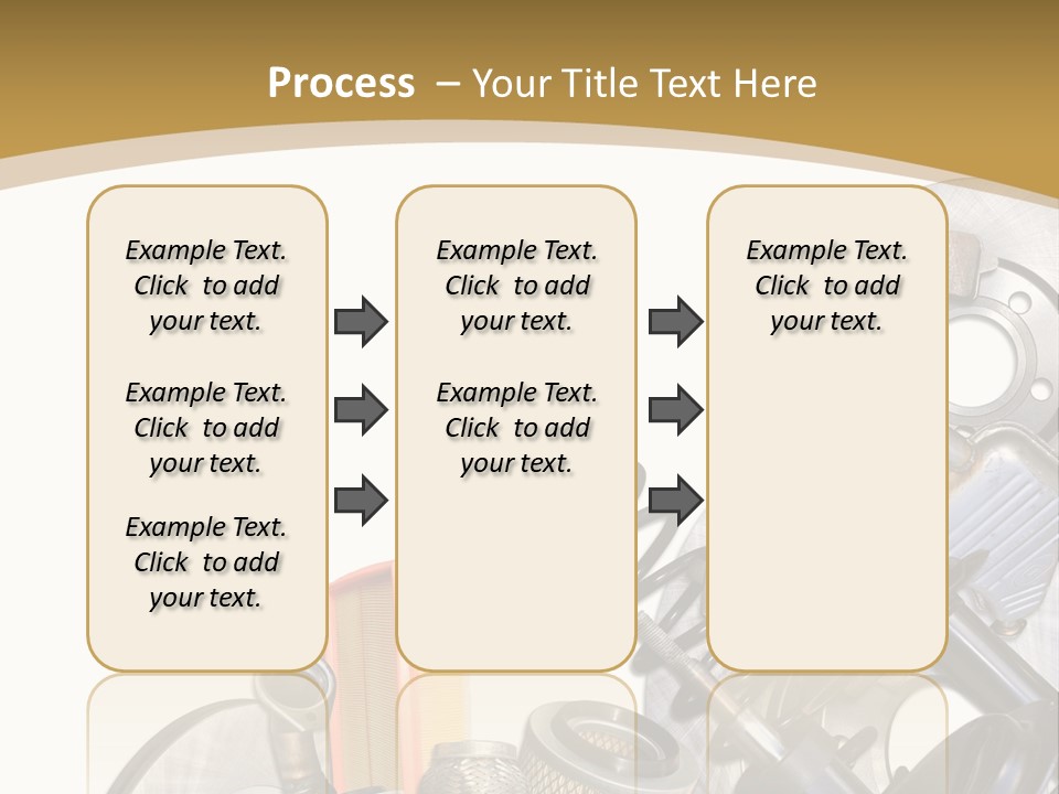 Felga Moto Pojazdy PowerPoint Template