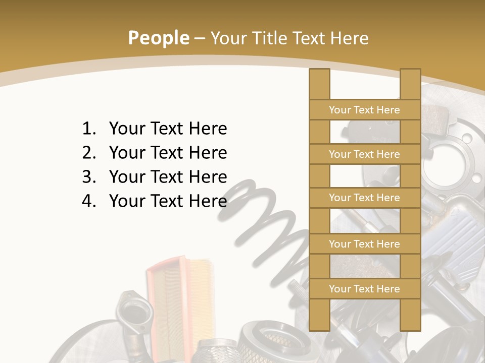 Felga Moto Pojazdy PowerPoint Template