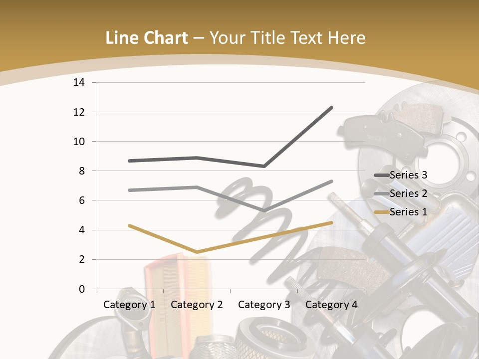 Felga Moto Pojazdy PowerPoint Template