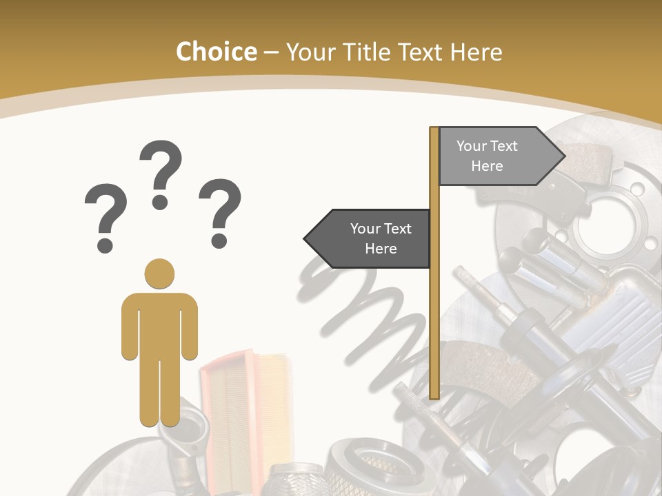 Felga Moto Pojazdy PowerPoint Template