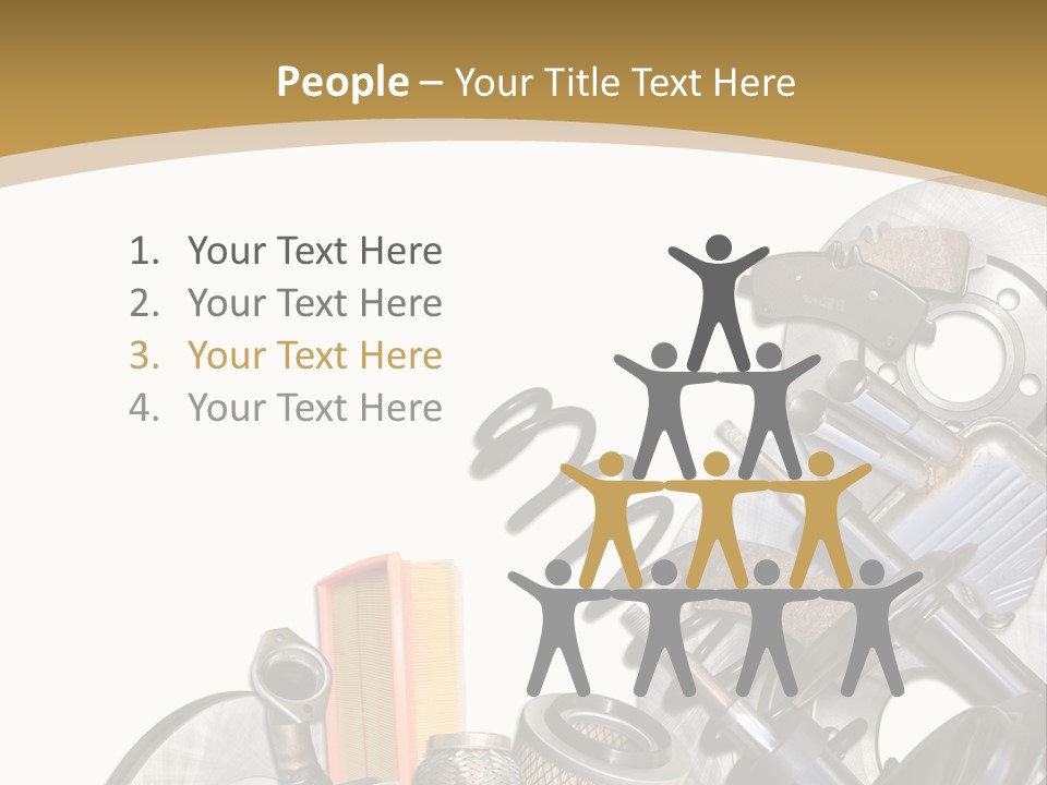 Felga Moto Pojazdy PowerPoint Template