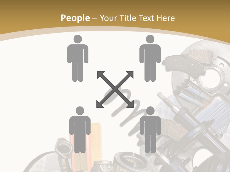 Felga Moto Pojazdy PowerPoint Template