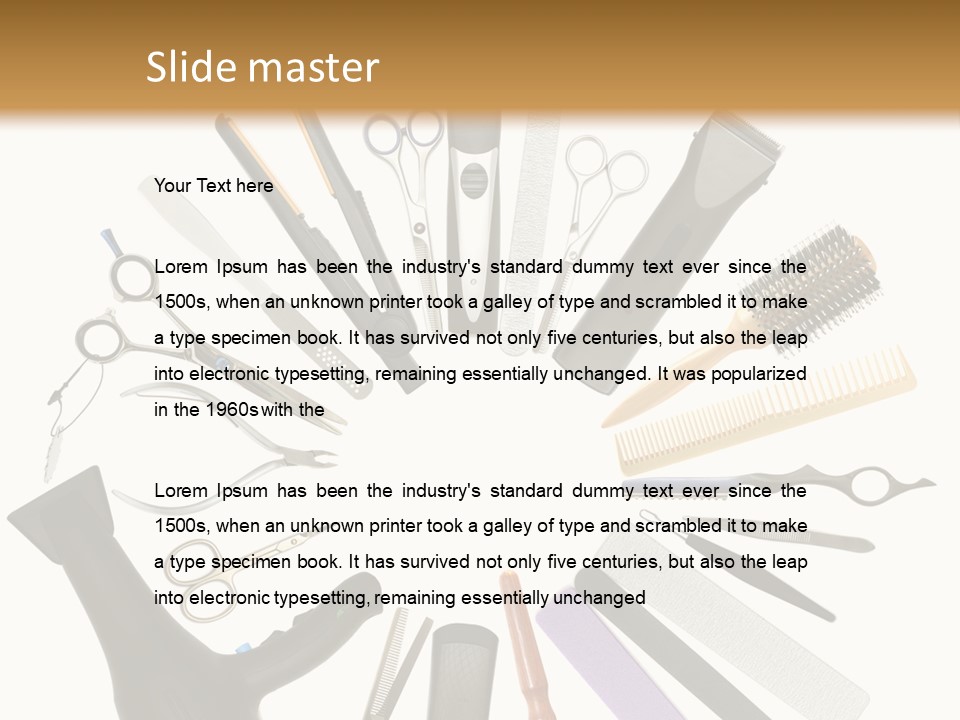 Butchery Fresh Gastronomy PowerPoint Template