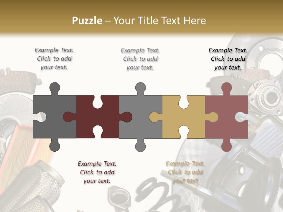 Motoryzacja Moto Transport PowerPoint Template