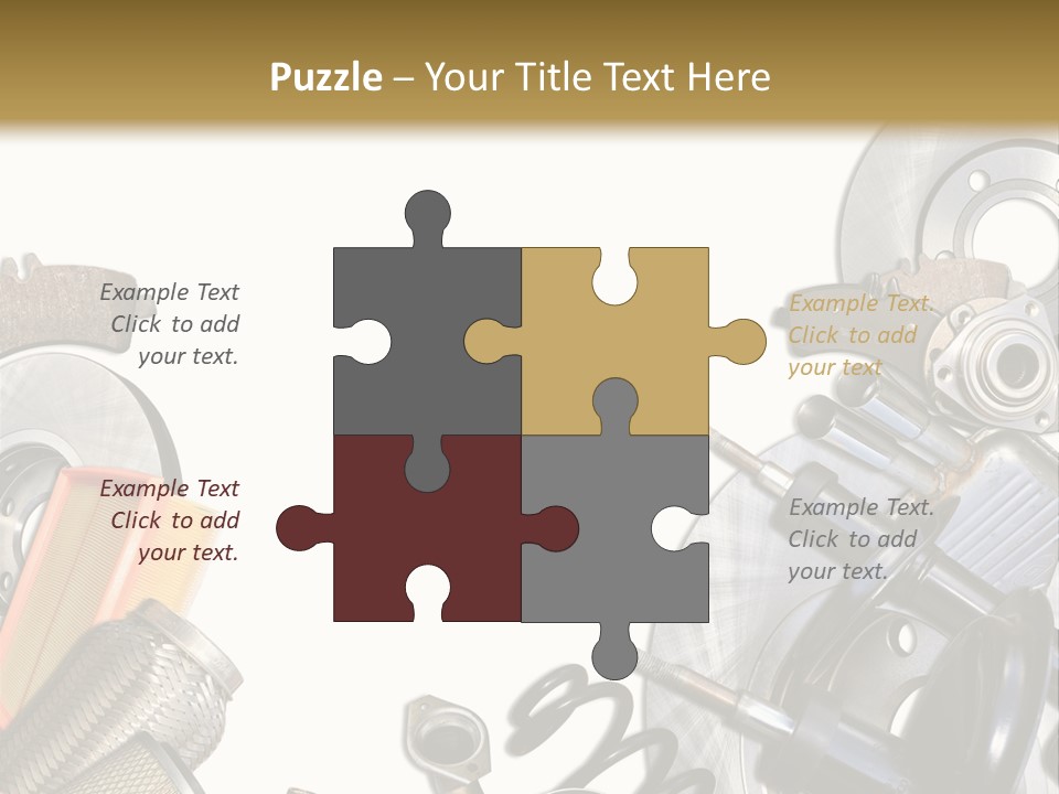 Motoryzacja Moto Transport PowerPoint Template