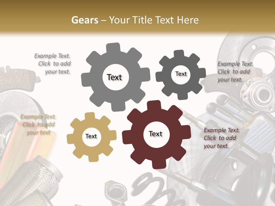 Motoryzacja Moto Transport PowerPoint Template