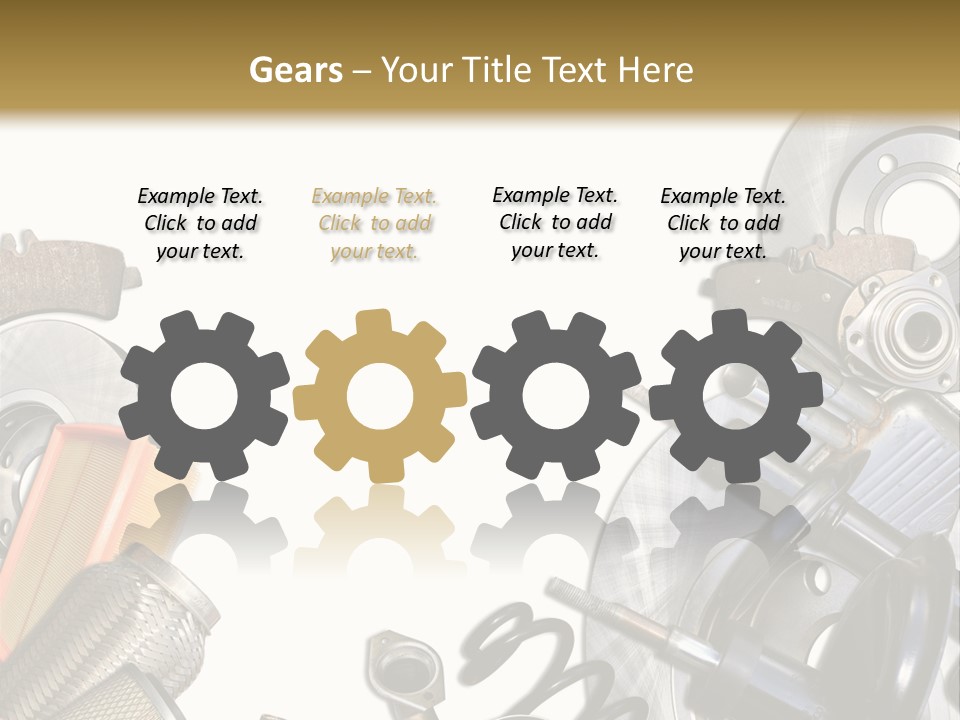 Motoryzacja Moto Transport PowerPoint Template