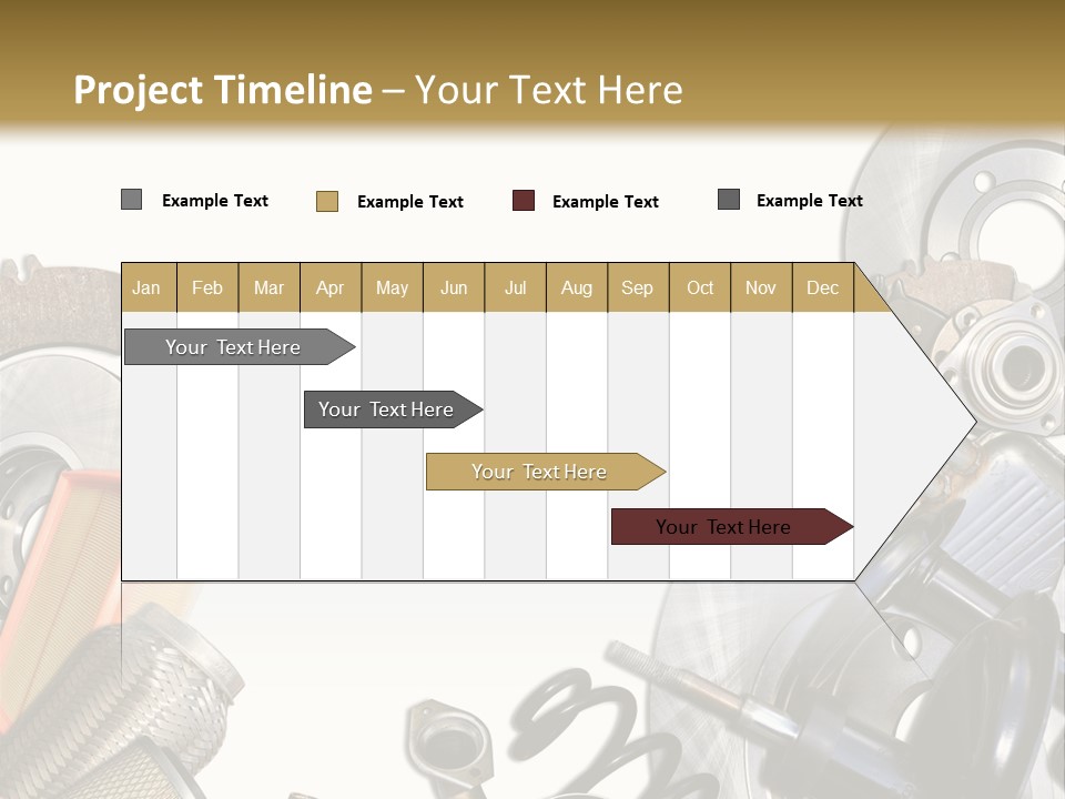 Motoryzacja Moto Transport PowerPoint Template