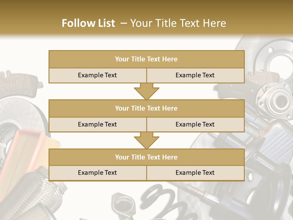 Motoryzacja Moto Transport PowerPoint Template