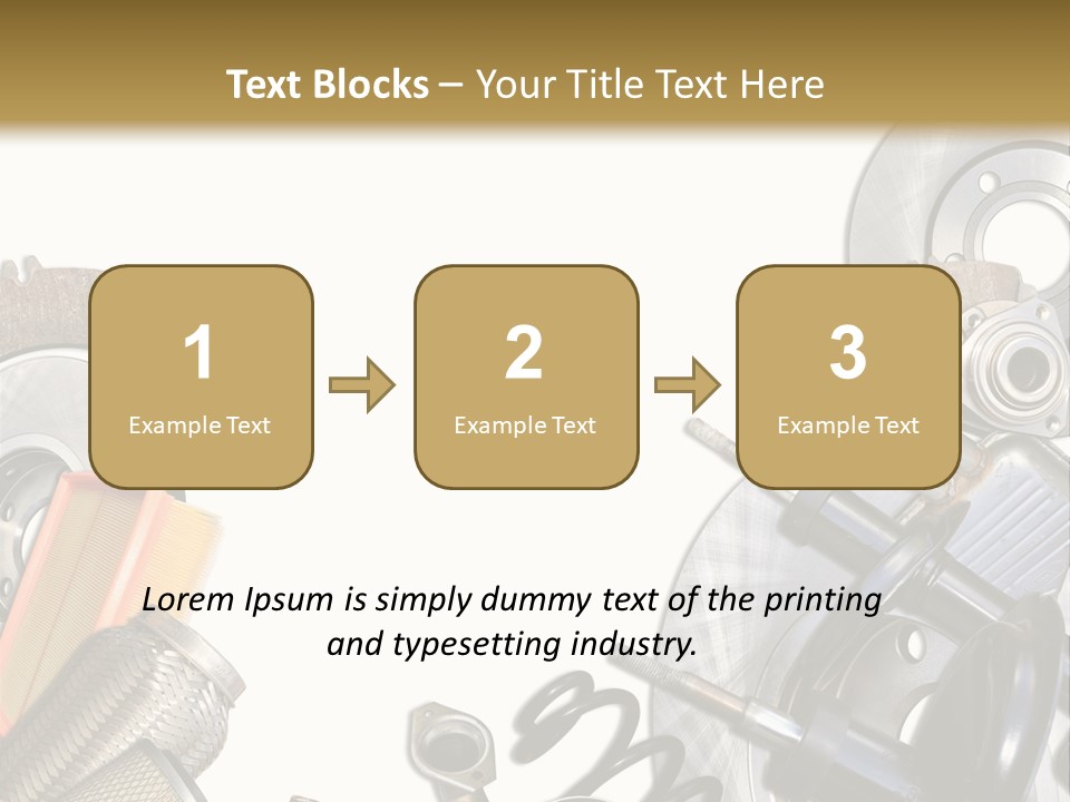 Motoryzacja Moto Transport PowerPoint Template