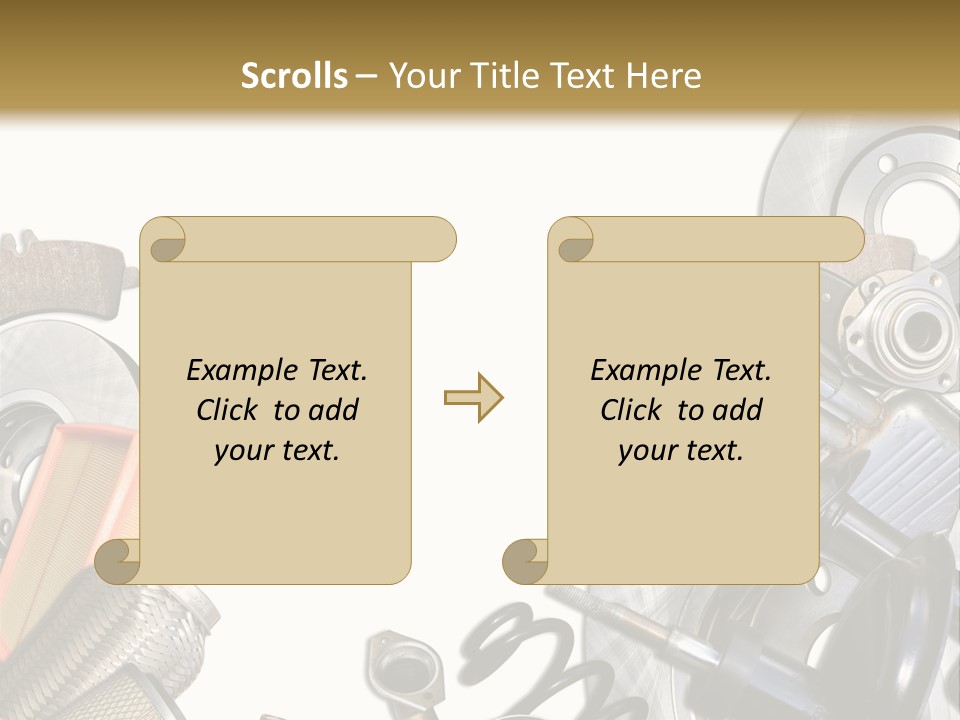Motoryzacja Moto Transport PowerPoint Template