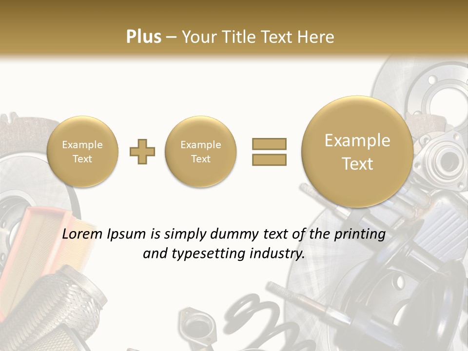Motoryzacja Moto Transport PowerPoint Template