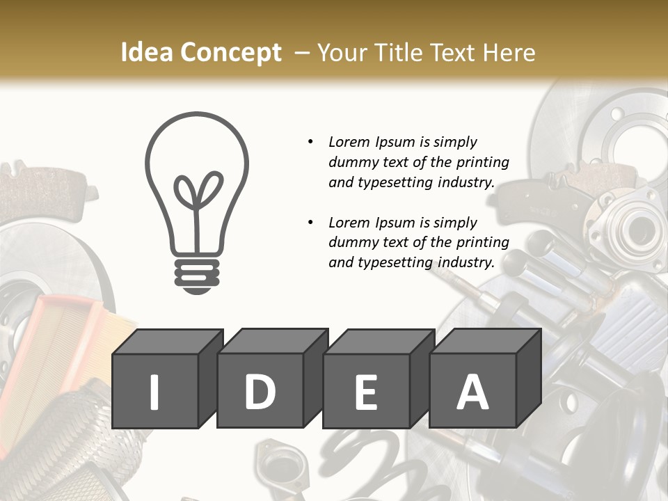 Motoryzacja Moto Transport PowerPoint Template
