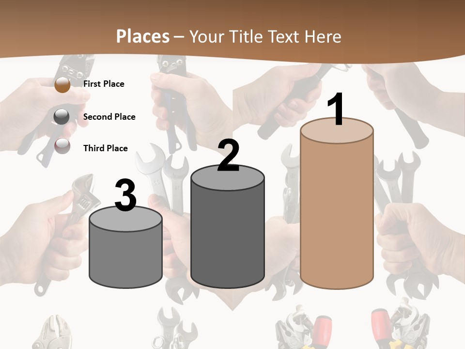 Klucze Opony Karoseria PowerPoint Template