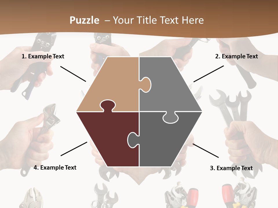 Klucze Opony Karoseria PowerPoint Template